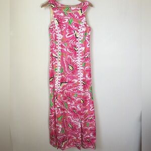 Lilly Pulitzer Silk Jackie Maxi Sleeveless Dress